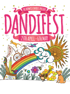 The poster for Dandifest 2017.
