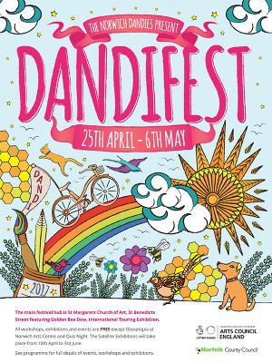 The poster for Dandifest 2017.